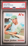 1970 Topps #140 Reggie Jackson PSA 2 (GOOD)